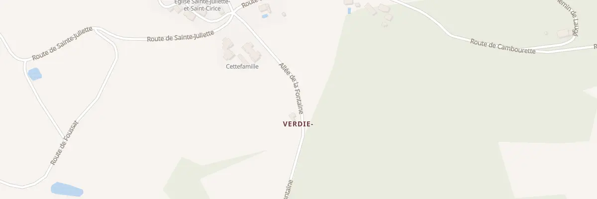 Plan du 5039 Verdie à Sainte-Juliette