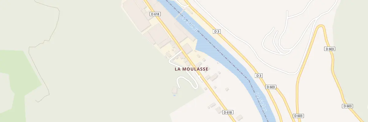 Plan du 378 Fg de La Moulasse à Eycheil