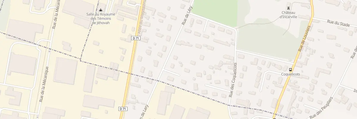 Plan du 4 Rue de Léry à Incarville