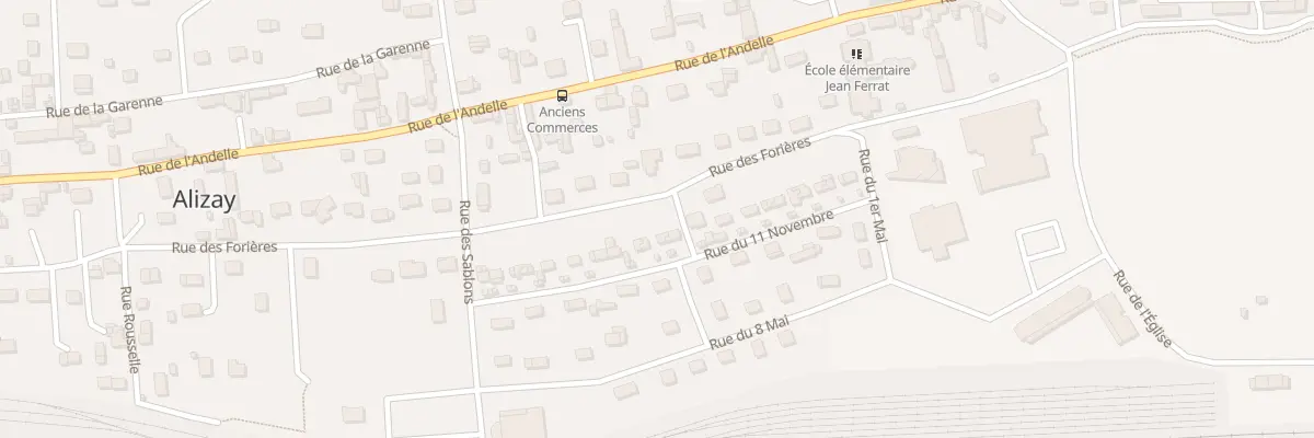 Plan du 26 Rue des Forières à Alizay