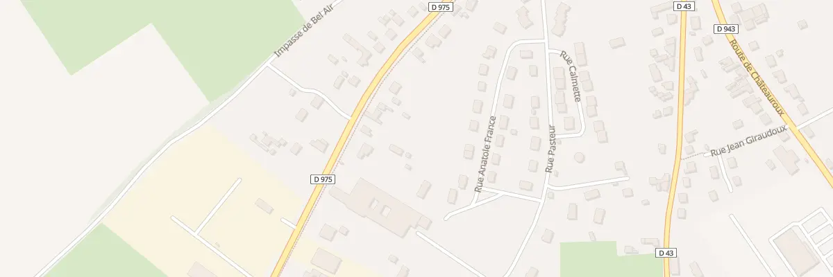 Plan du 59 Rte du Blanc à Châtillon-sur-Indre