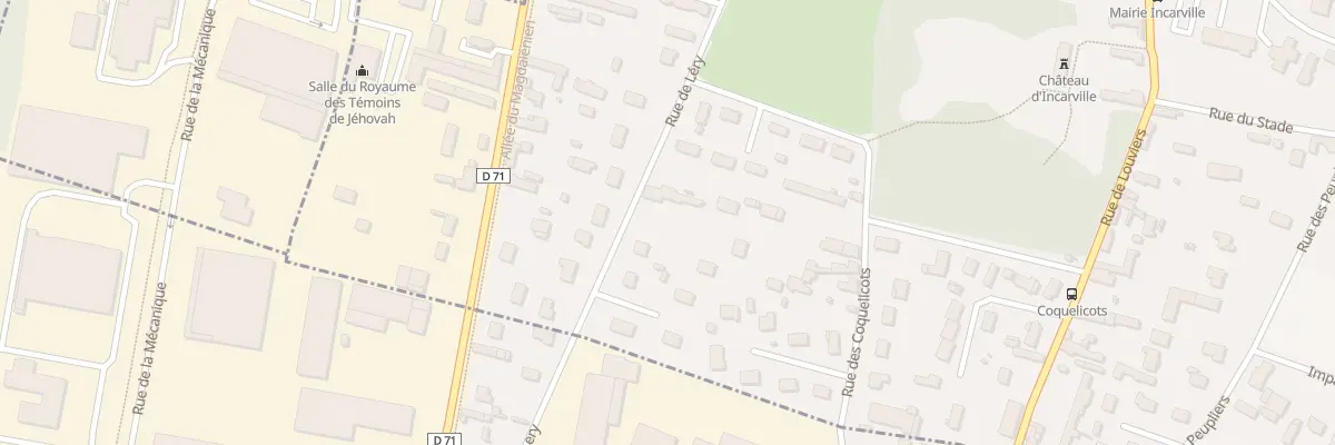 Plan du 10B Rue de Léry à Incarville