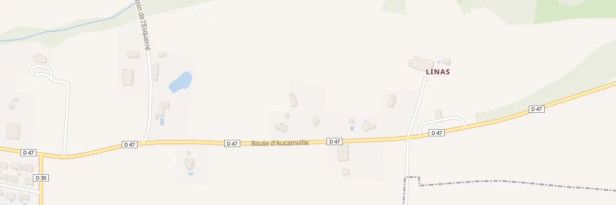 Plan du 681 Rte d’Aucamville au Burgaud