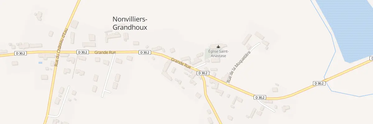 Plan du 10 Gr Grande Rue à Nonvilliers-Grandhoux
