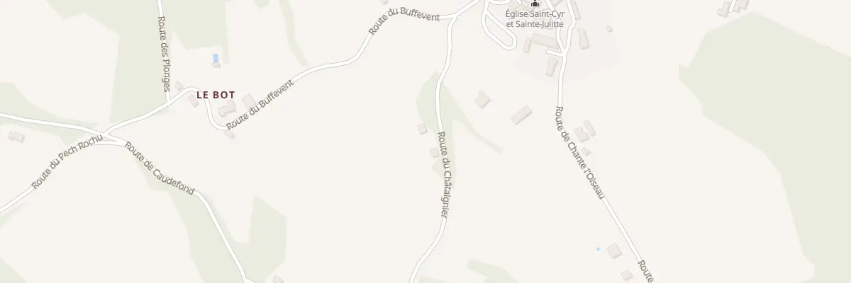 Plan du 120B Aujat à Campagnac-lès-Quercy