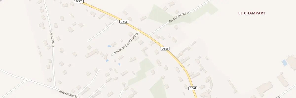Plan du 75 Rue de la Vieille Route à Marcilly-la-Campagne