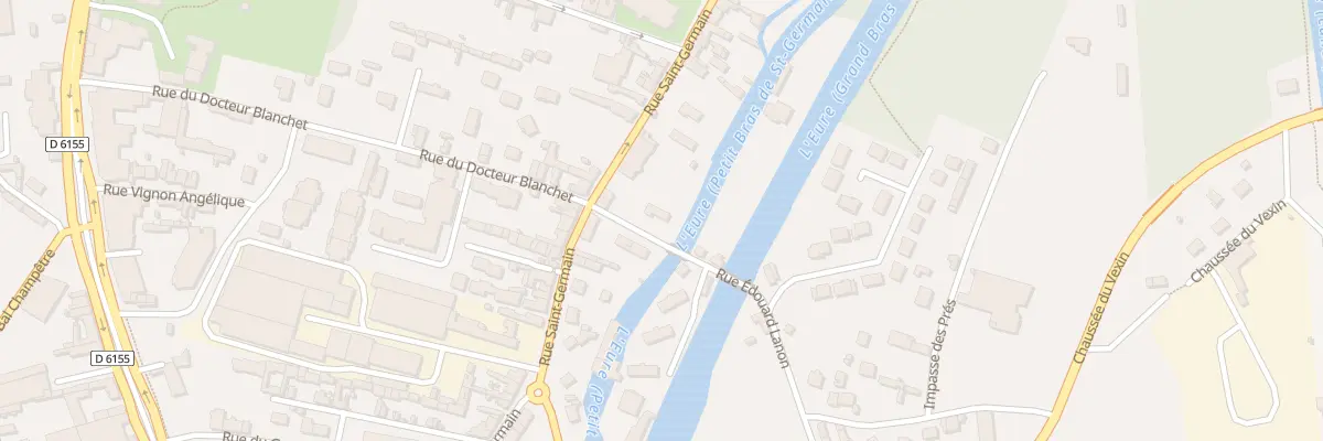 Plan du 24 Rue Edouard Lanon à Louviers