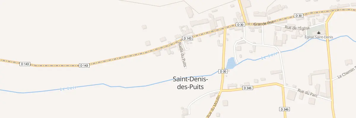 Plan du 15 Vc Grande Rue à Saint-Denis-des-Puits