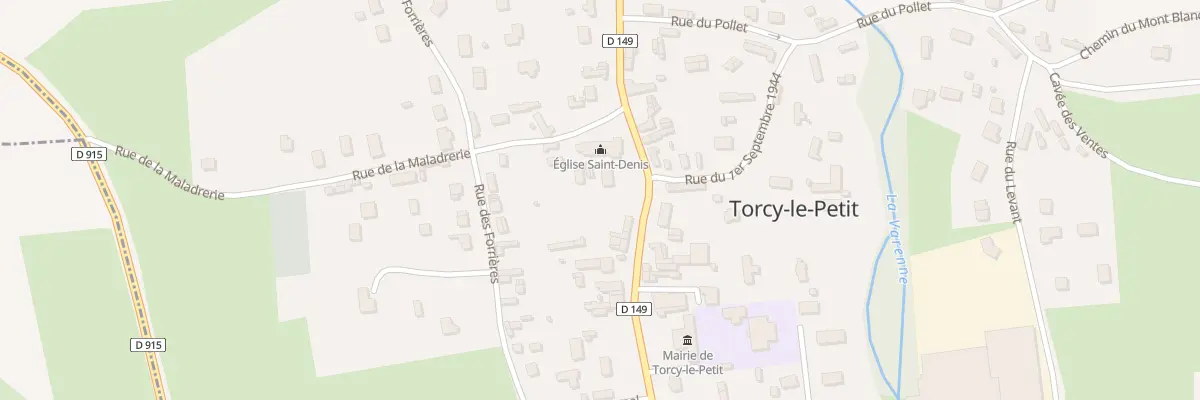Plan du 5103 Le Village à Torcy-le-Petit