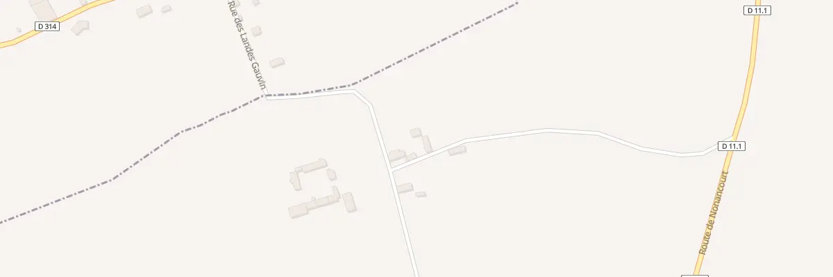 Plan du 2 Corbonval à Laons