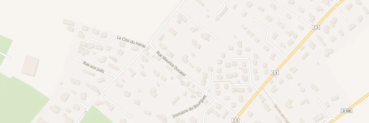 Plan du 188 Rue Maurice Ducatel à Quincampoix
