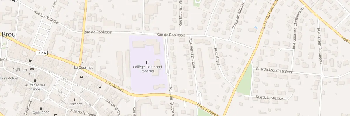 Plan du 12 Rue des Quatre Vents à Brou