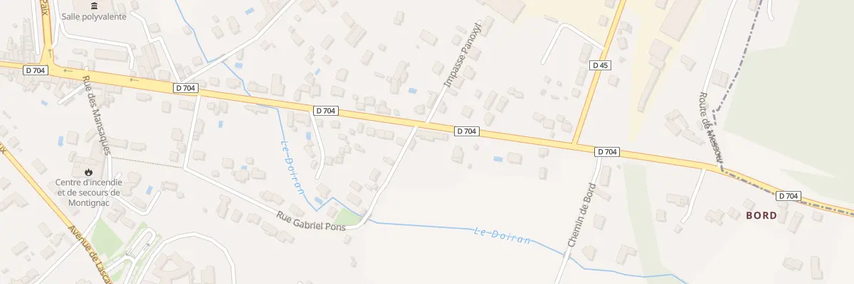 Plan du 60 Av Jean Jaurès à Montignac-Lascaux