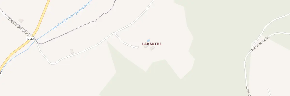 Plan du 374 Imp de Labarthe à Sainte-Juliette
