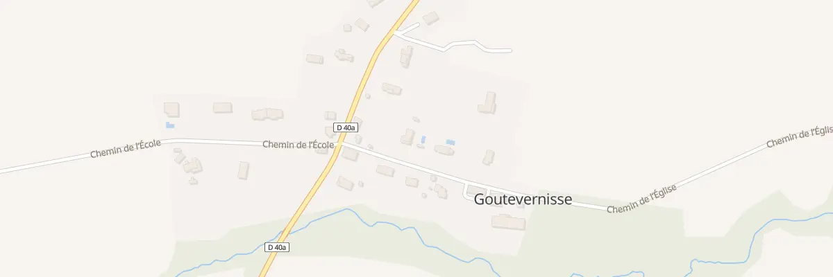 Plan du 5003F Paillasse à Goutevernisse