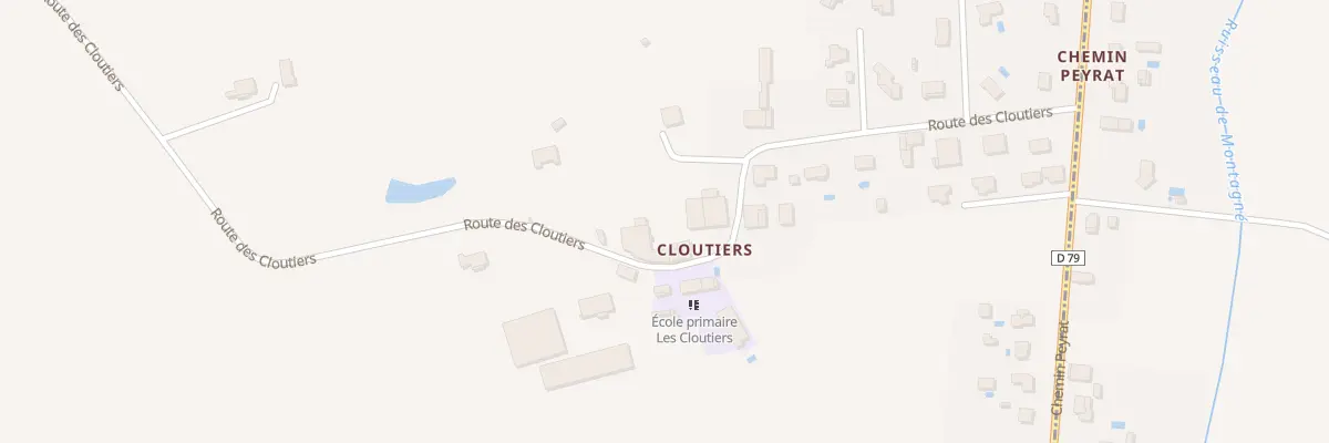 Plan du 3409 Rte des Cloutiers à Castelsarrasin