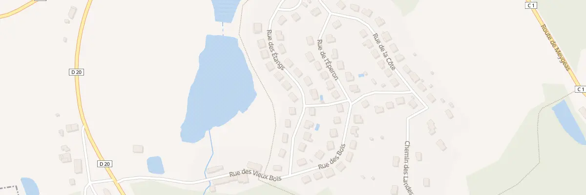 Plan du 18 Rue des Etangs à Nieul