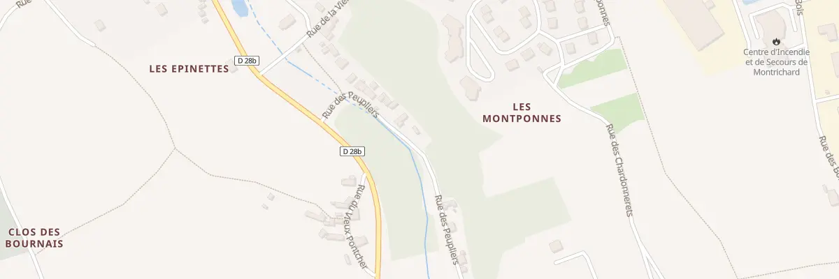 Plan du 26 Rue des Peupliers à Montrichard Val de Cher