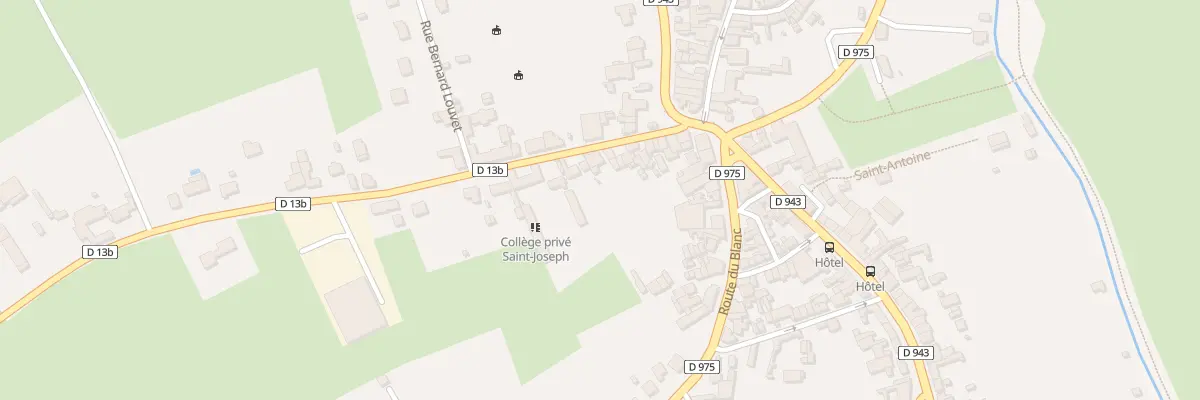 Plan du 25 Rue de Bellevue à Châtillon-sur-Indre