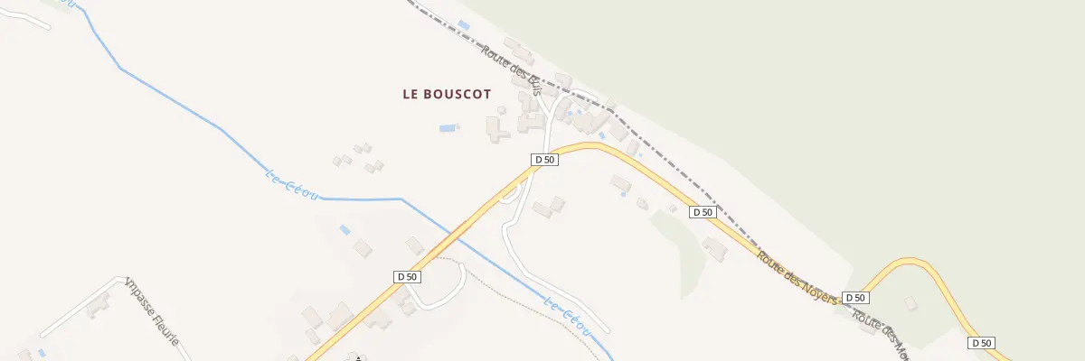 Plan du 1681 Moulin du Bouscot à Saint-Cybranet