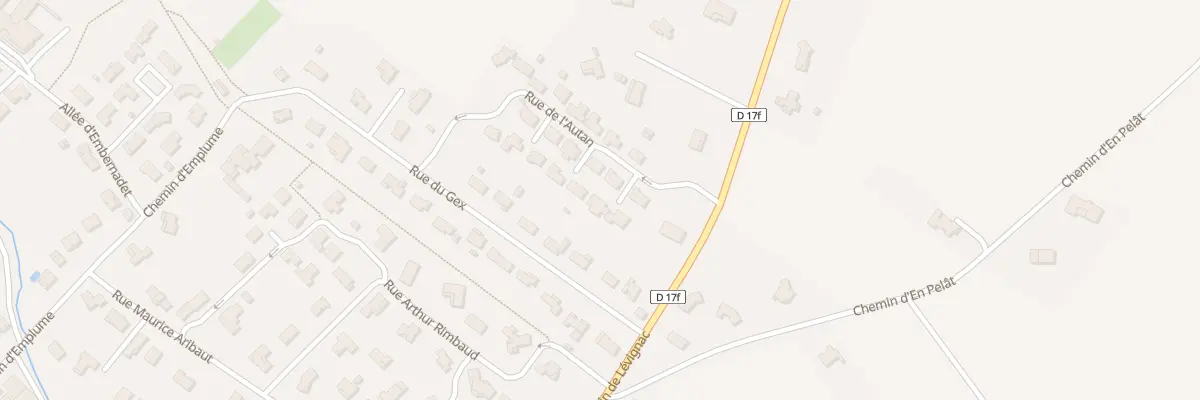 Plan du 6 Rue de l’Autan à Lasserre-Pradère