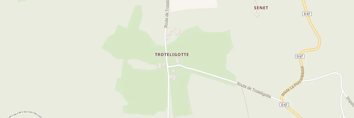 Plan du 5040F Troteligotte à Pomarède