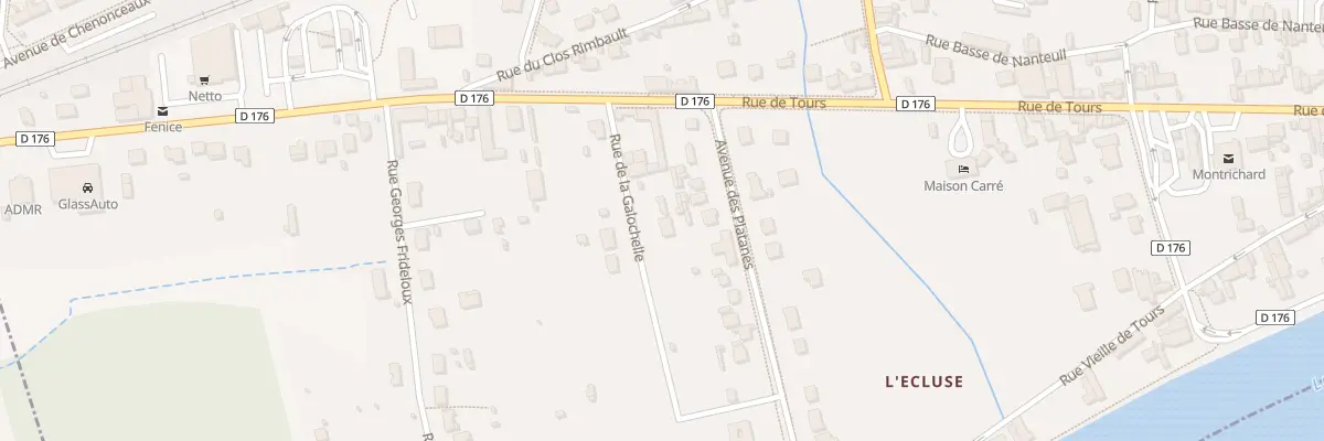 Plan du 9 Rue de la Galochelle à Montrichard Val de Cher