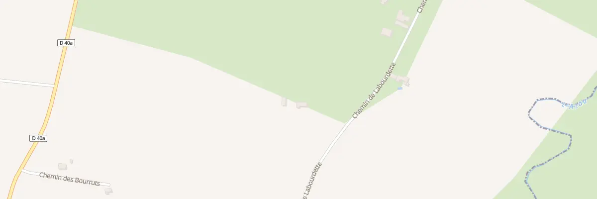 Plan du 5001F Che de la Bourdette à Goutevernisse