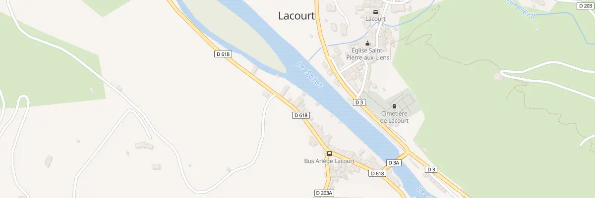 Plan du 40 Av du Nabech à Lacourt