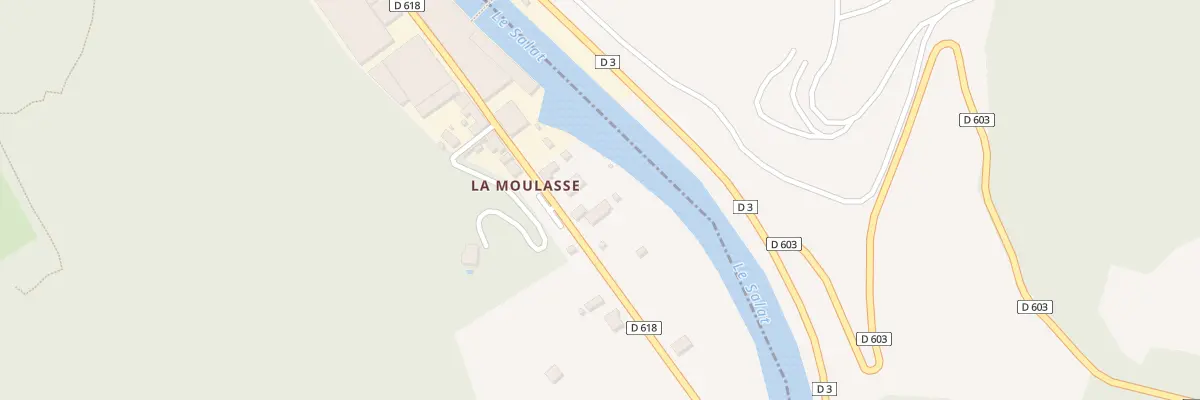 Plan du 154 La Moulasse à Eycheil