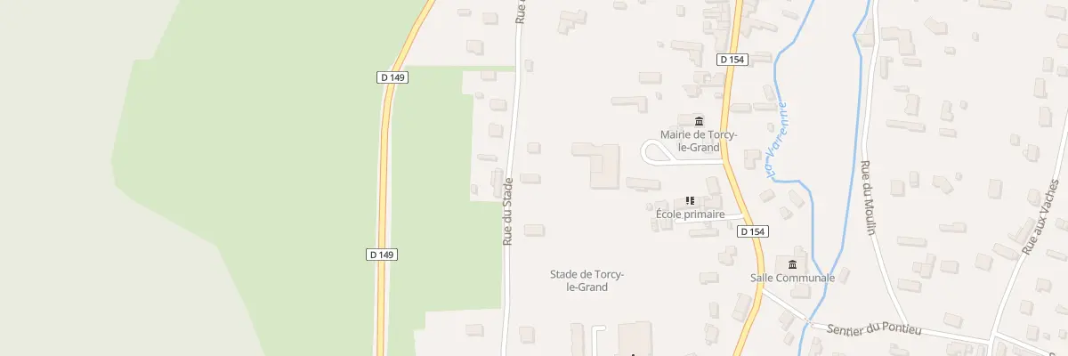 Plan du 221 Rue du Stade à Torcy-le-Grand
