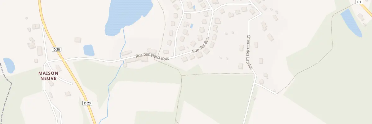 Plan du 4 Rue des Bois à Nieul
