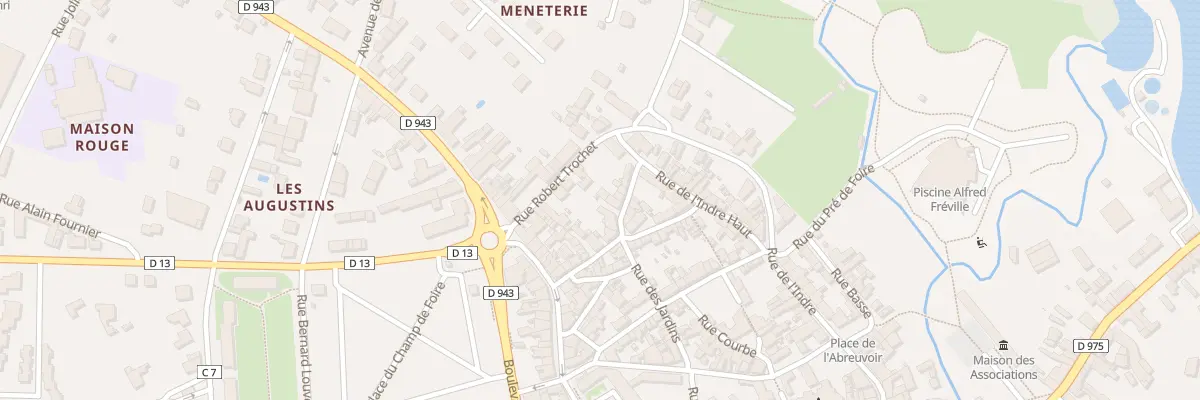 Plan du 25 Rue des Trois Becasses à Tranzault