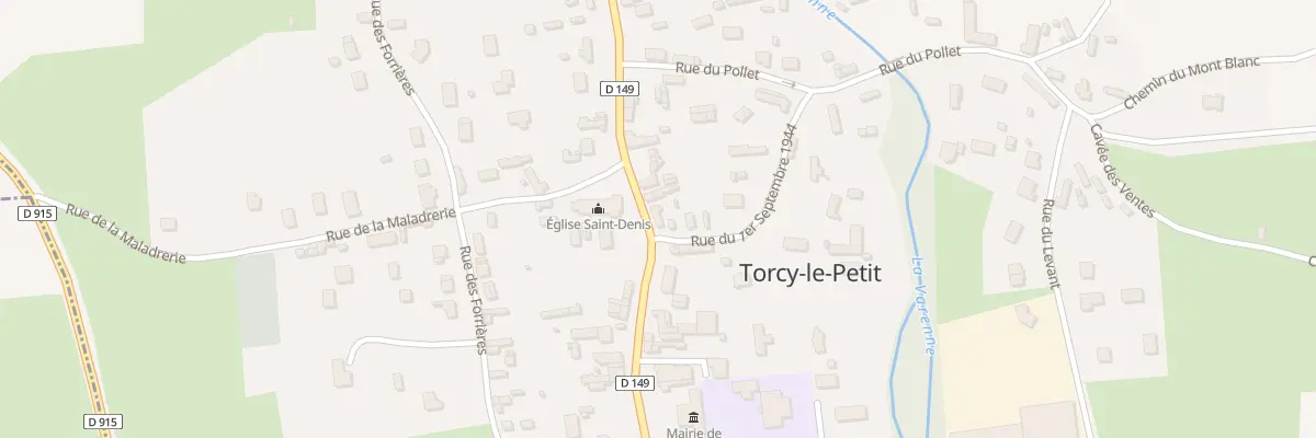 Plan du 70 Rte de Dieppe à Torcy-le-Petit