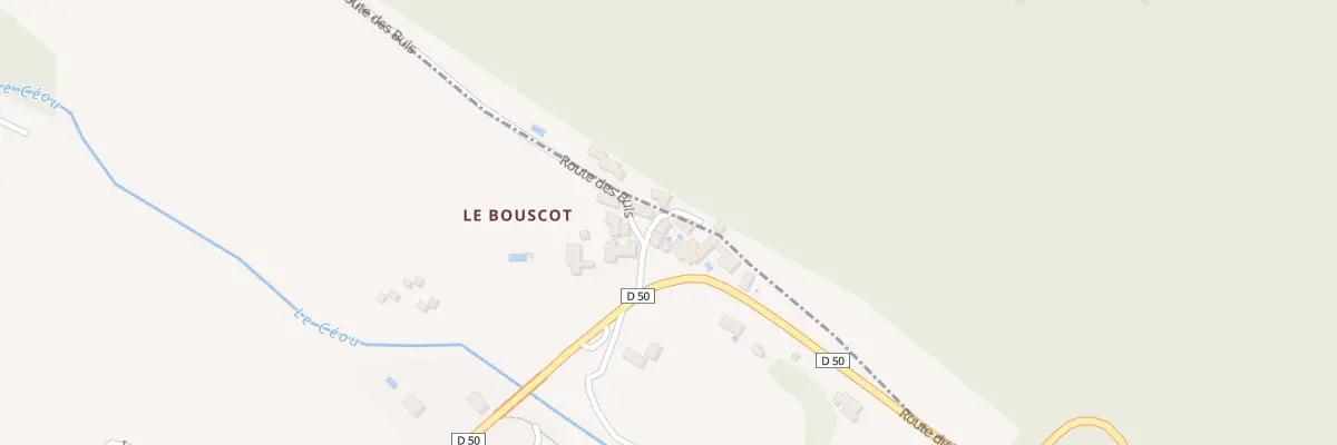 Plan du 75 Moulin du Bouscot à Saint-Cybranet