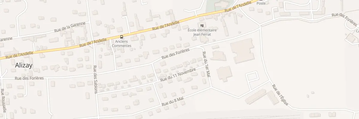 Plan du 36 Rue des Forières à Alizay