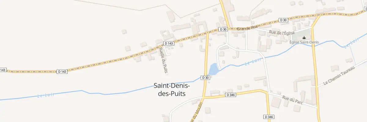 Plan du 11 Vc Grande Rue à Saint-Denis-des-Puits