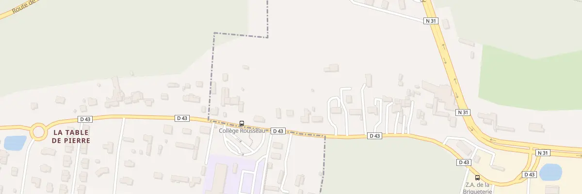 Plan du 80T Rue de la Table de Pierre à Saint-Jacques-sur-Darnétal