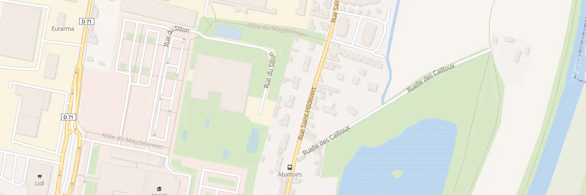 Plan du 53T Rue Saint Hildevert à Louviers