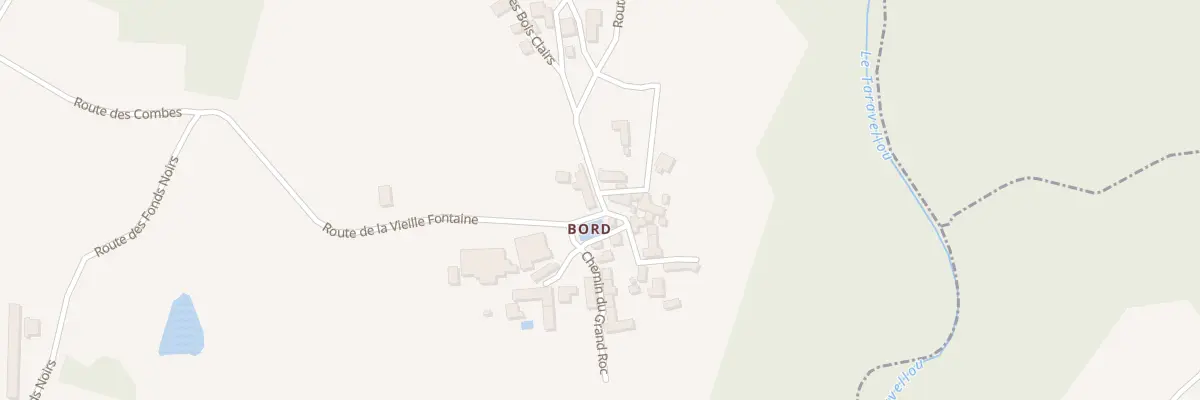 Plan du 73 Bort à Saint-Rabier