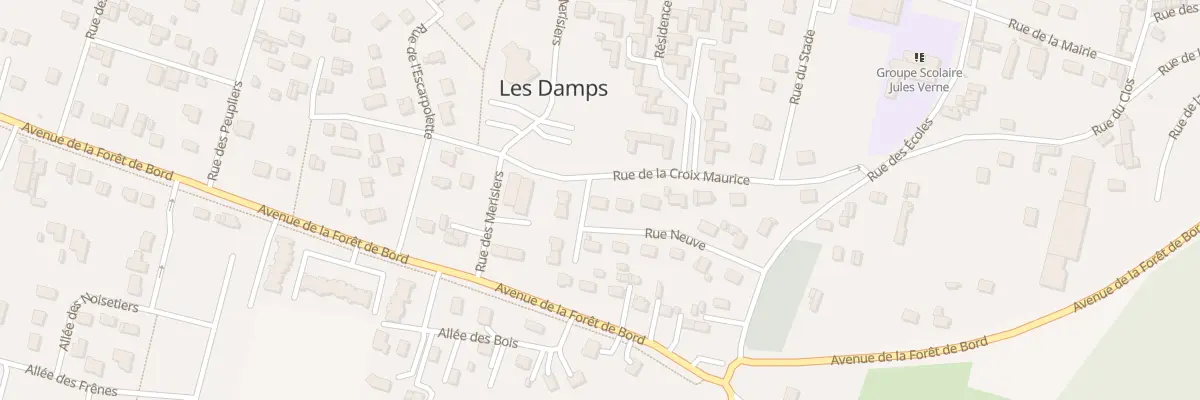 Plan du 10 Rue Neuve aux Damps