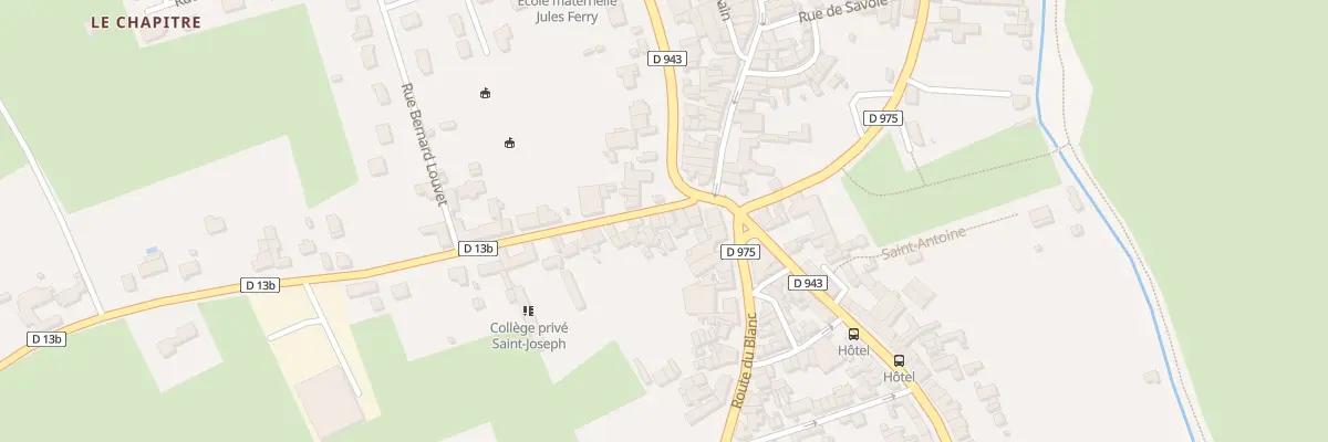 Plan du 11 Rue de Bellevue à Châtillon-sur-Indre