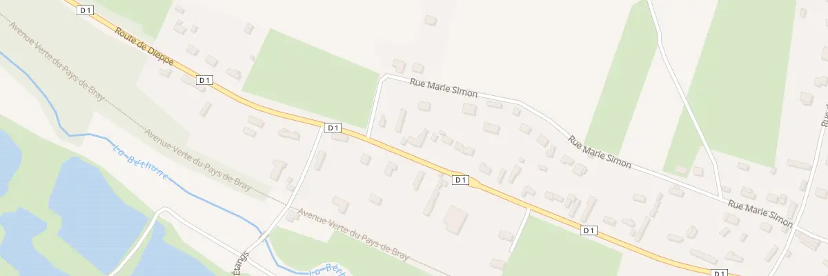 Plan du 984 Rue Claude Groulard à Saint-Aubin-le-Cauf