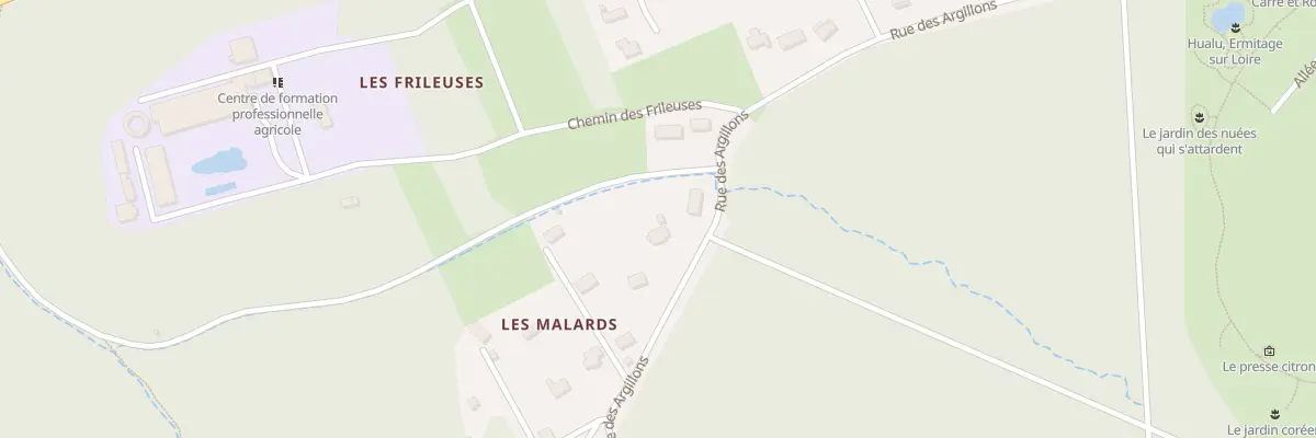 Plan du 357B Les Malards à Chaumont-sur-Loire