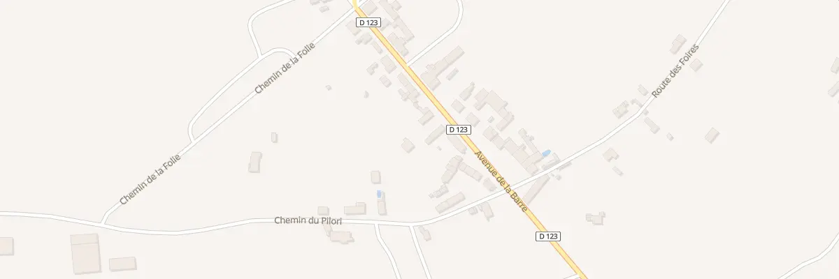 Plan du 11 Av de la Barre à Coulonges-les-Hérolles