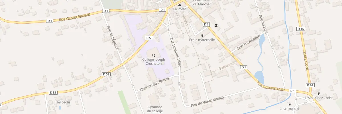 Plan du 5 Rue Suzanne Diard à Veuzain-sur-Loire