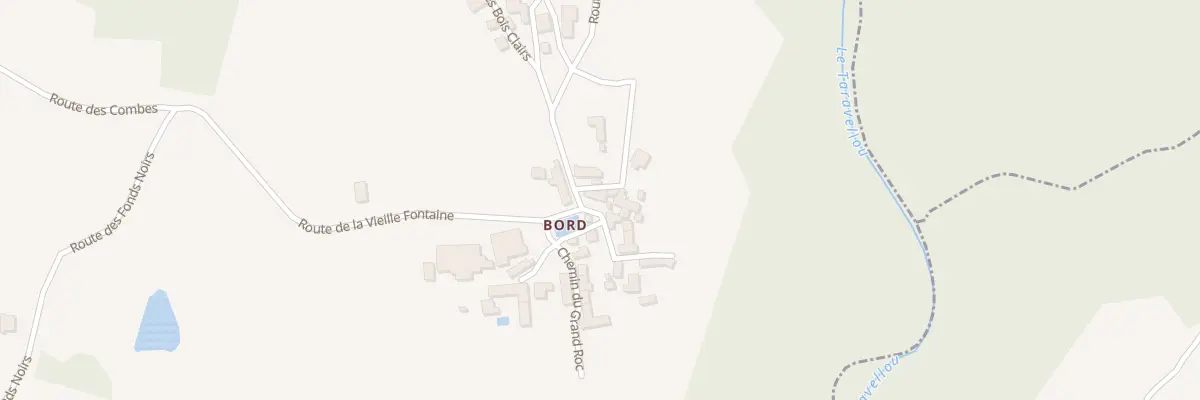 Plan du 88 Bort à Saint-Rabier