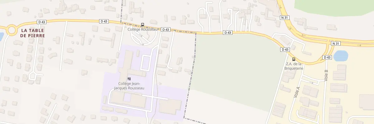 Plan du 56 Rue de la Table de Pierre à Darnétal
