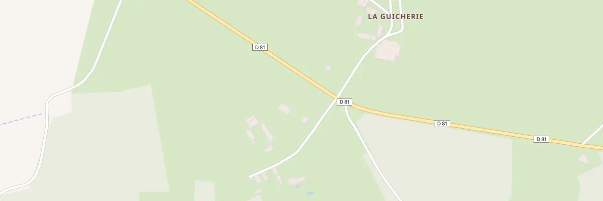 Plan du 284 La Guicherie à Céré-la-Ronde