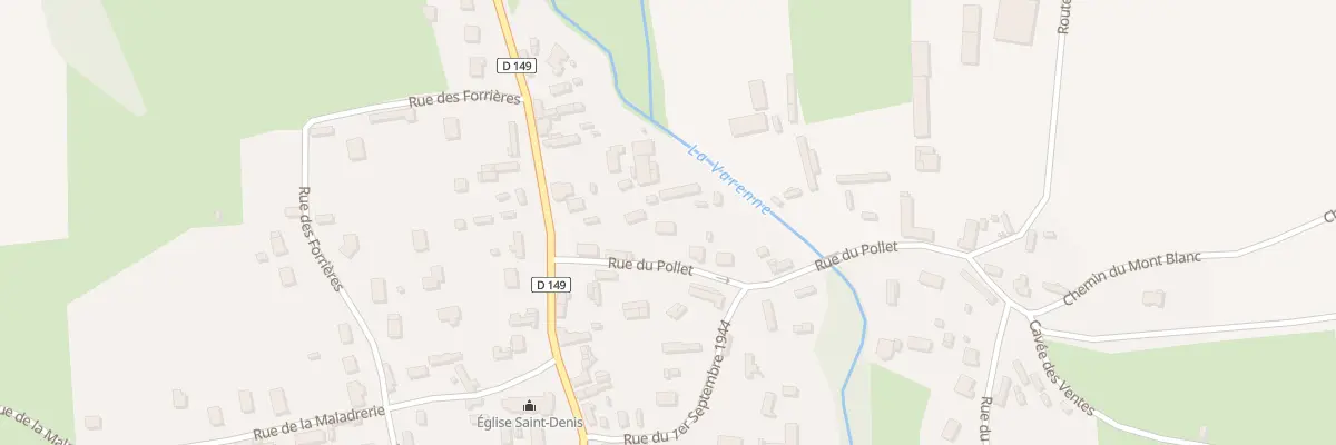 Plan du 3 Rue du Pollet à Torcy-le-Petit